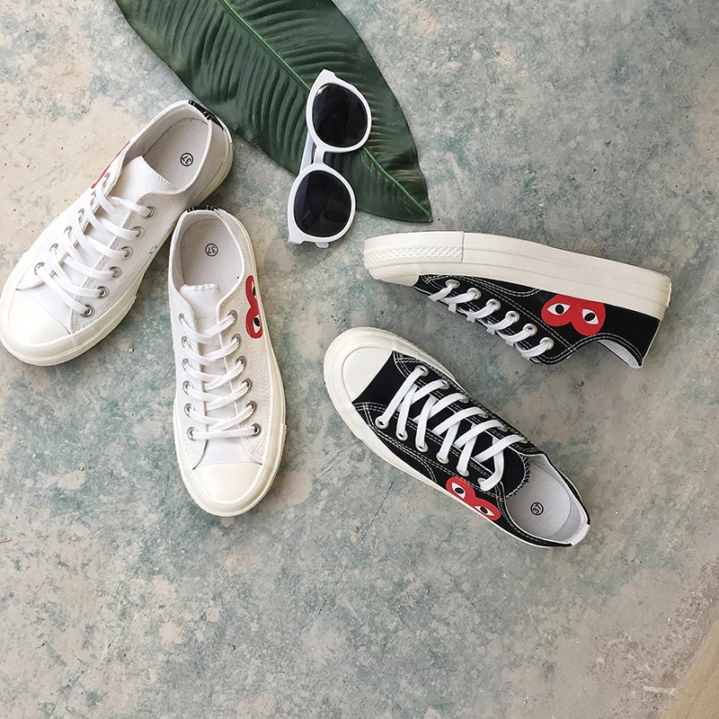Mvp Мальчик Звезда игра CDG x 1970s повседневная обувь для отдыха на высоком/низком каблуке унисекс высокое качество холст обувь для скейтбординга zapatillas sapatillas