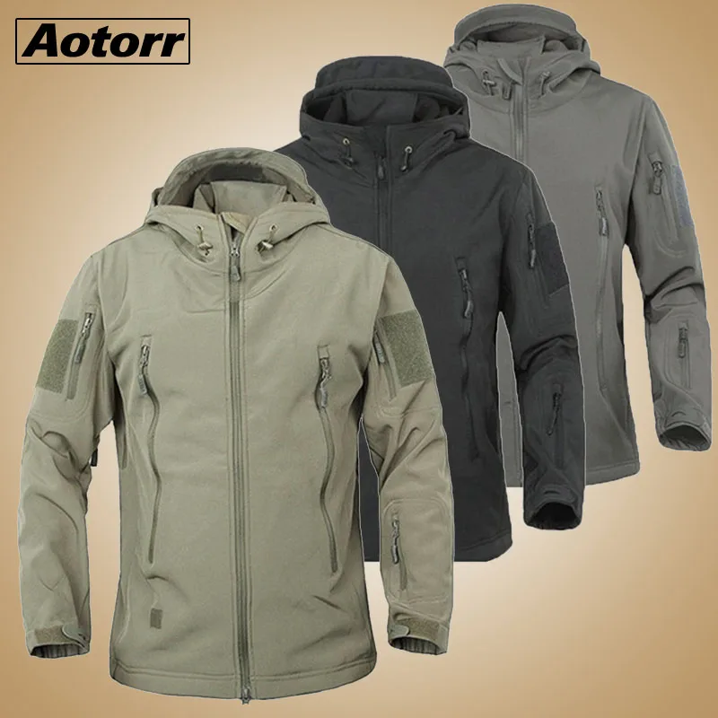 tactical fleece jacket with hood