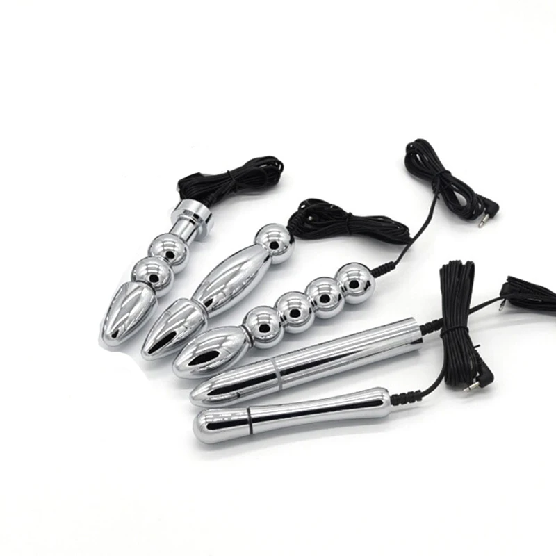 SM Electro Sex Toys Anal Vaginal Plug Masturbator