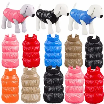 

Autumn Winter Clothes For Dogs Thicken Warm Puppy Pet Cat Coats Waterproof Dog Jacket Chihuahua Pug French Bulldog Vest Clothing