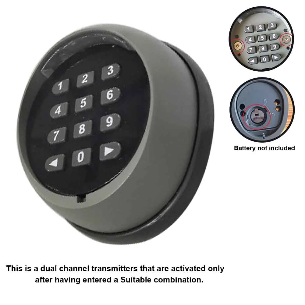 Keyless универсальный замок с паролем для двери черный ABS Домашний Беспроводной маленький легко установить безопасность пульт дистанционного управления Умный прочный код