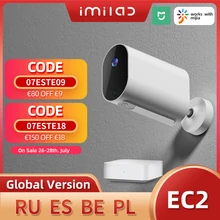 Ip-камера IMILAB EC2 для системы видеонаблюдения, 1080P, Wi-Fi, 5100 мА · ч Ip-камера IMILAB EC2 для системы видеонаблюдения, 1080P, Wi-Fi, 5100 мА · ч