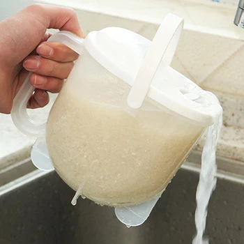 

Kitchen Cooking Tools Multifunctional Wash Rice Device Kitchen Cooking Tool Household Rice Washer Super Practical Kitchen Tool