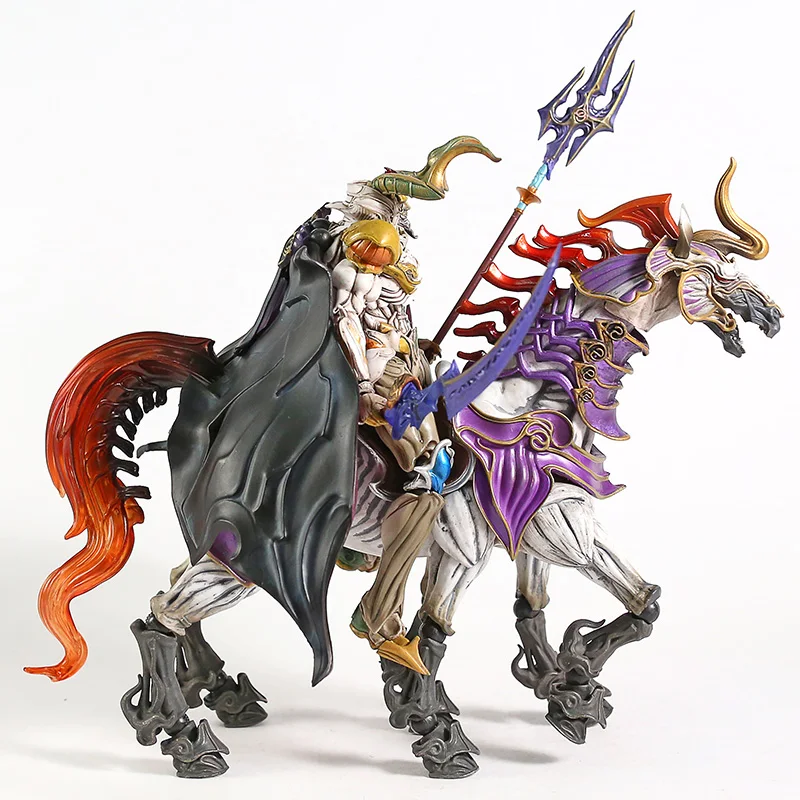 FF13 Final Fantasy XIII Odin& Hourse Play Arts Kai фигурка Коллекционная модель игрушки Фигурки