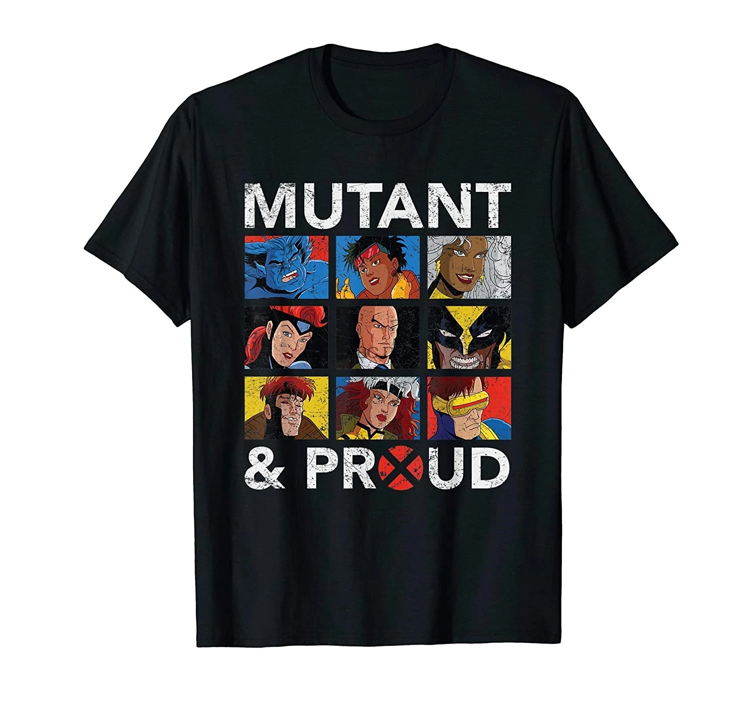 Футболка мутант гордый Ретро футболка X-Men |