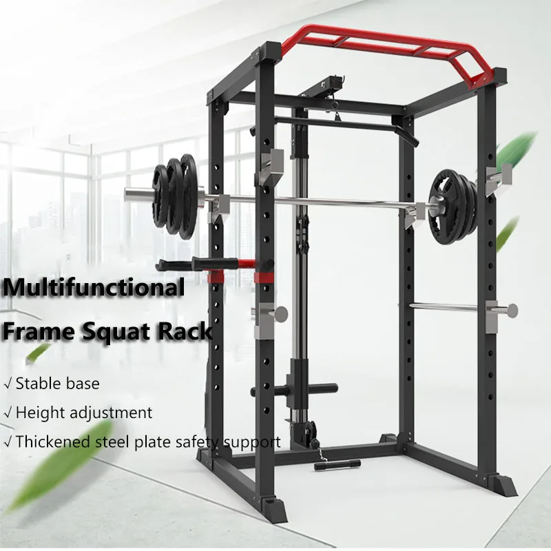 US $202.34 Multifunctional Household Gantry Frame Squat Rack Abs Workout Hip Trainer Multicombination Excercise Equipme Pullups Machine