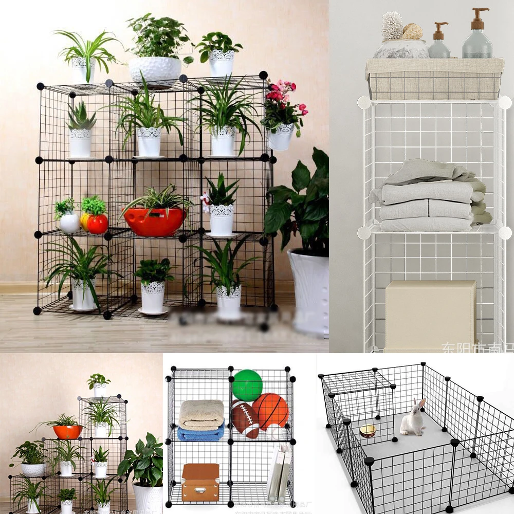 DIY Pet Cat Cage Indoor Outdoor House Multi Door Window Folding Detachable cat cage