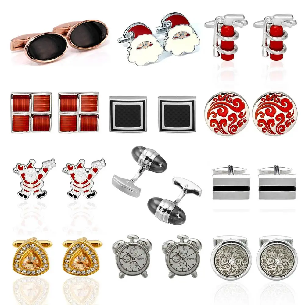 

Luxury Square/Round Cufflinks for Mens Quality Capsule/Clock Cuff buttons Blue Cat's Eye Stone Cuff links Wedding Gift Jewelry