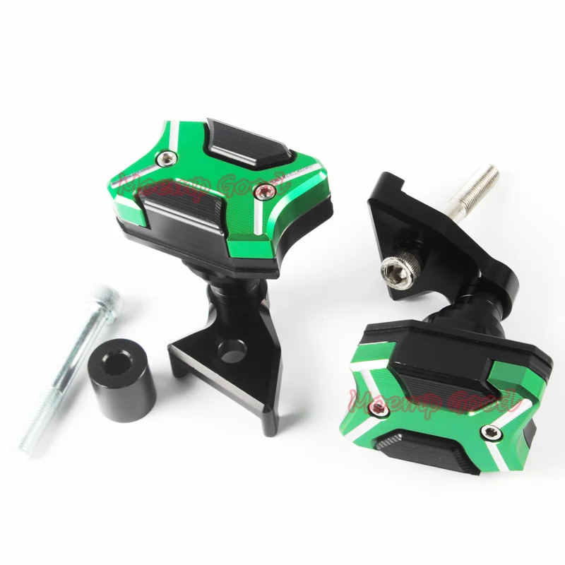 Ninja ZX-10R защита от падения мотоцикла Рамка слайдер анти-Краш шапки Защита мото Краш колодки для Kawasaki ZX10R 2011