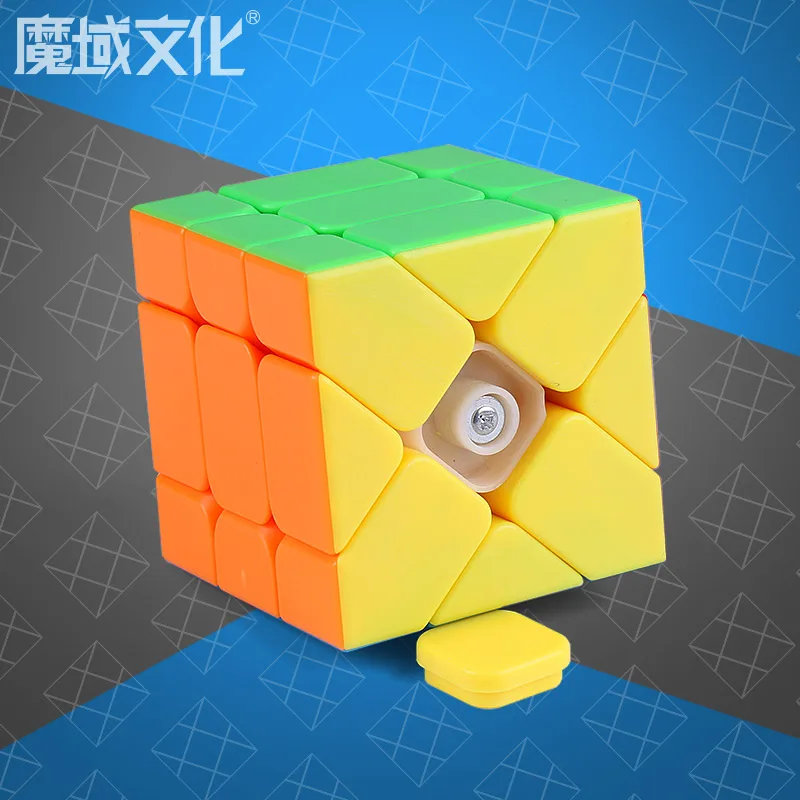 Moyu Yuhu Фишер кубик рубика Magic Cube гладкая Скорость головоломки 3x3x3 игрушки для