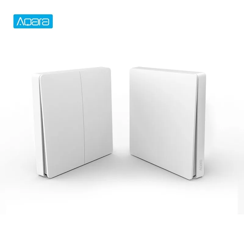 Best  Aqara Wireless Switch Smart Light Control Smart Switch Wifi 2.4GHz Wireless Double Key Remote Contr 