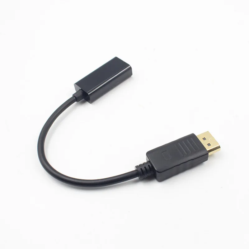 DP Male to HDMI Female Cable Adapter 1080P Converter Adapter Cable for PC Display Laptop Projector HD Audio conversion