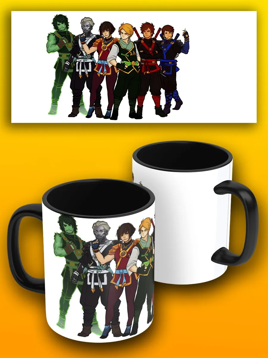 Mug Lego Ninja Blanc main image 1