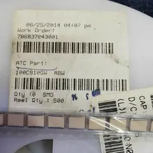 УВД 100C910GW высокое качество Q 91pf 2500WVDC фарфоровые высокочастотные Многослойные конденсаторы высокий ВЧ ток/напряжение a910G УВД 100C910GW