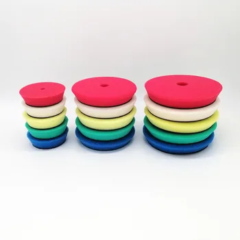 

4/6/7Inch Polish Pads Europe Sponge Different Hardness Polishing Car Sponge Pad For Dual Action polisher