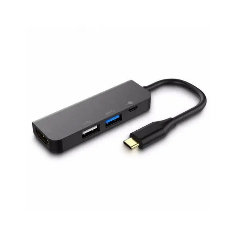 4 в 1 USB 3,0 к HDMI USB C Thunderbolt 3 адаптер конвертер концентратор P20 samsung huawei Тип USB S8 C для MacBook Micro S9 X9Y6