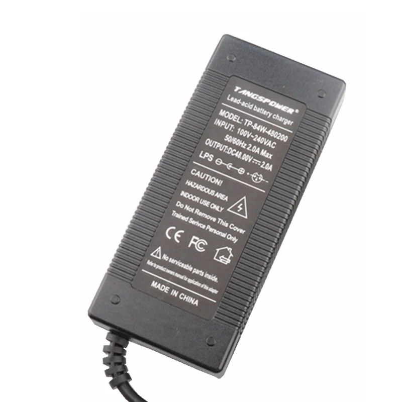 Carregador de Bateria Acidificada ao Chumbo Acidificada ao Chumbo para 57.6v Carregador de 3 Bateria Bicicleta Elétrica Scooters Motocicleta Pinos Gx16 Plug 48v 2a - Image 4