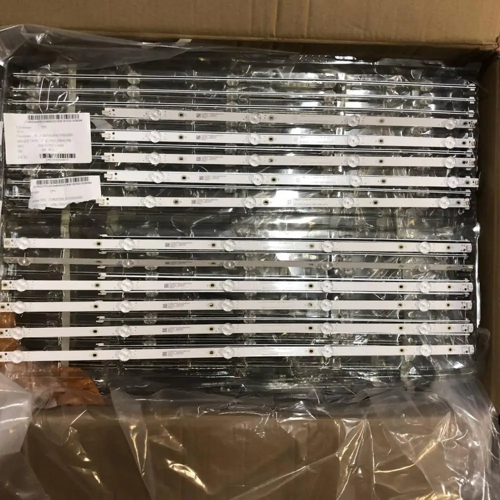 10개 LED 스트립 LB55135 V1_01 LBM550M0501-PJ-4 LBM550M0401-PK-5 E4sw5518rku NS-55DF710NA19 55UN70006LA 55BB00-CKD 55ABG2