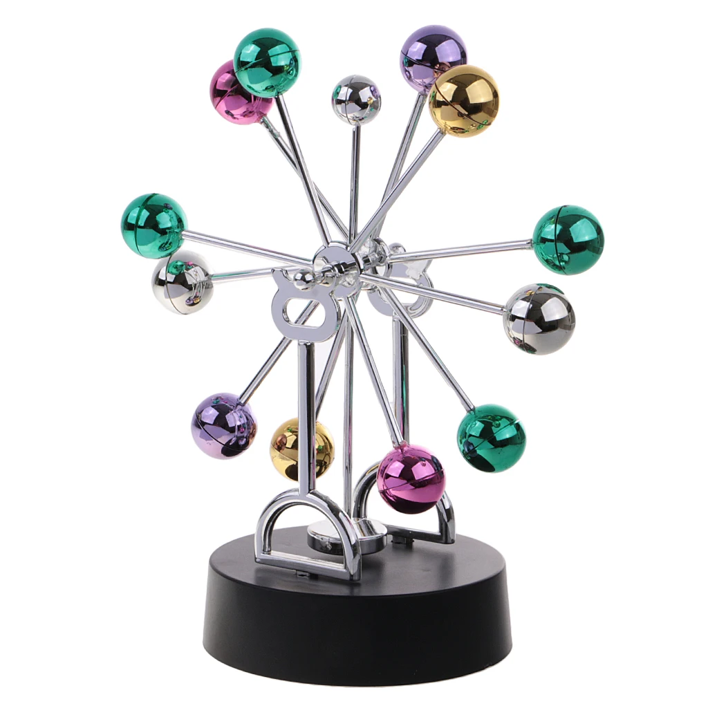 Ferris Wheel Revolving Balance Balls Perpetual Motion Craft Office Desk Home