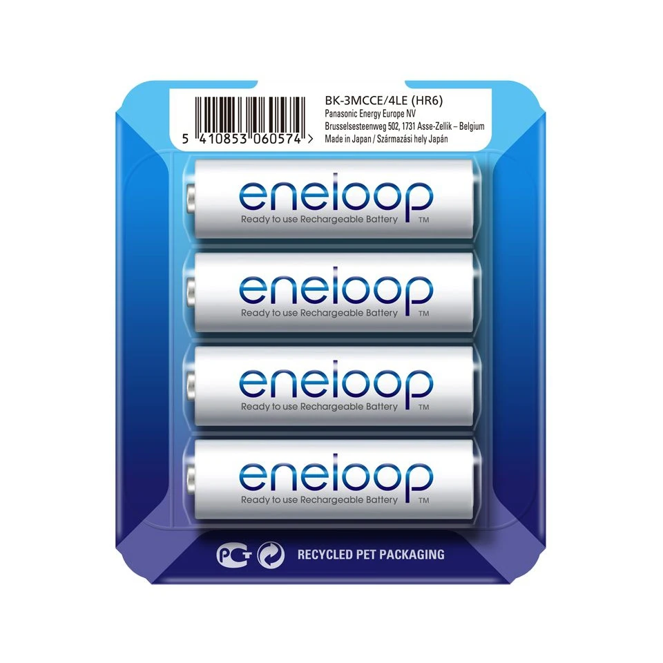 Аккумуляторы Panasonic eneloop(AA) BK-3MCCE/4LE