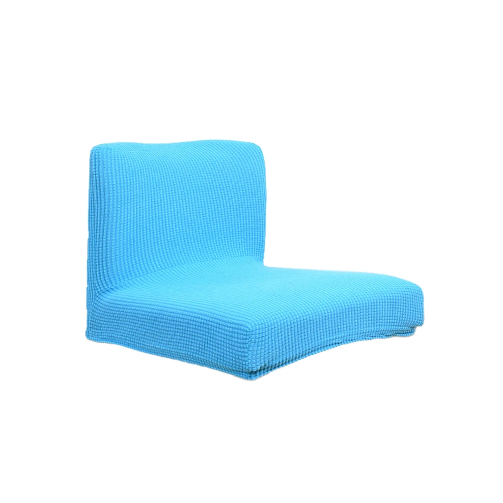 Color Option Wedding Dining Bar Stool Cover Low Back Chair Slip Cover Seat Cover