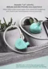 AUGLAMOUR F300 Light Metal HiFi Headphones in-ear High-sound Quality Hanging Ear Universal Earplugs 5