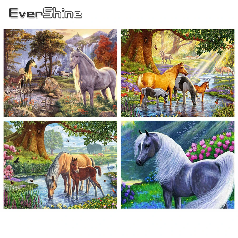 Evershine 5D алмазная вышивка пейзаж полная дрель квадратная Алмазная картина