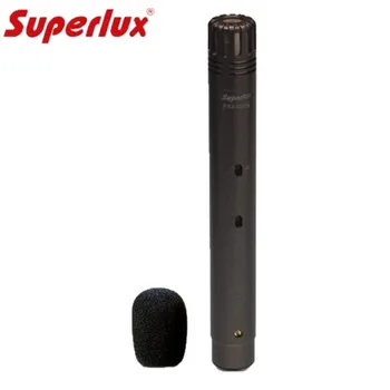

Superlux PRO268B condenser musical instrument microphone for drum set overhead and Mid-High Frequency Instruments recording