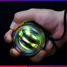 Светодиодный тренажер для запястья мяч гироскоп гироскопического тренажера рука тренировка запястья укрепляющее средство мяч мышцы расслабиться взрослых EDC anti stress тревога