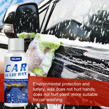 

30ml/50ml Car wash wax foam cleaner in addition to glue, decontamination and glazing, cleaning car wash concentrate