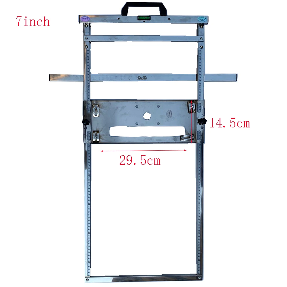 7 дюймов(180 см) Край направляющая позиционирования разделочная доска для электричества циркулярная пила триммерный станок мраморный станок деревообрабатывающий инструмент