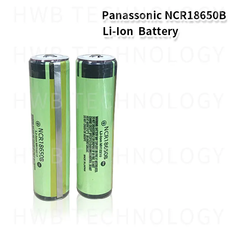 2-20 шт Новый защищенный оригинальный Panasonic 18650 NCR18650B 3 7 V 3400mAh литий-ионный