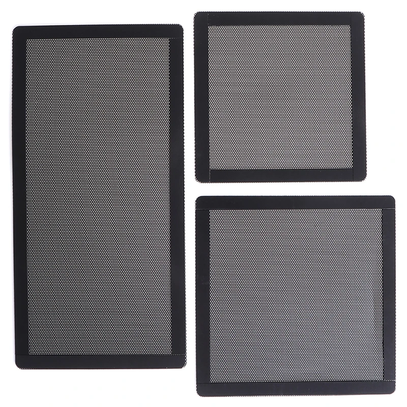 Computer PC Case Cooling Fan Magnetic Dust Filter Mesh Cover Computer Guard PVC Anti Dust Net 12x12/14x14 /12x24cm cooling fan,chassis cooling dust filter,pc case dust filter