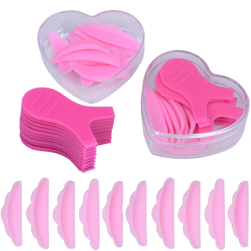 

5 Pairs Perm False Eyelash Pad Kit Silicone Protection Pads Eyelash Extension Lifting Curler Graft Shield Patch tools