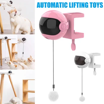 

Lifting Cat Ball Toy Electric Automatic Interacting Chaser Teaser Puzzle Pets Supplies DNJ998