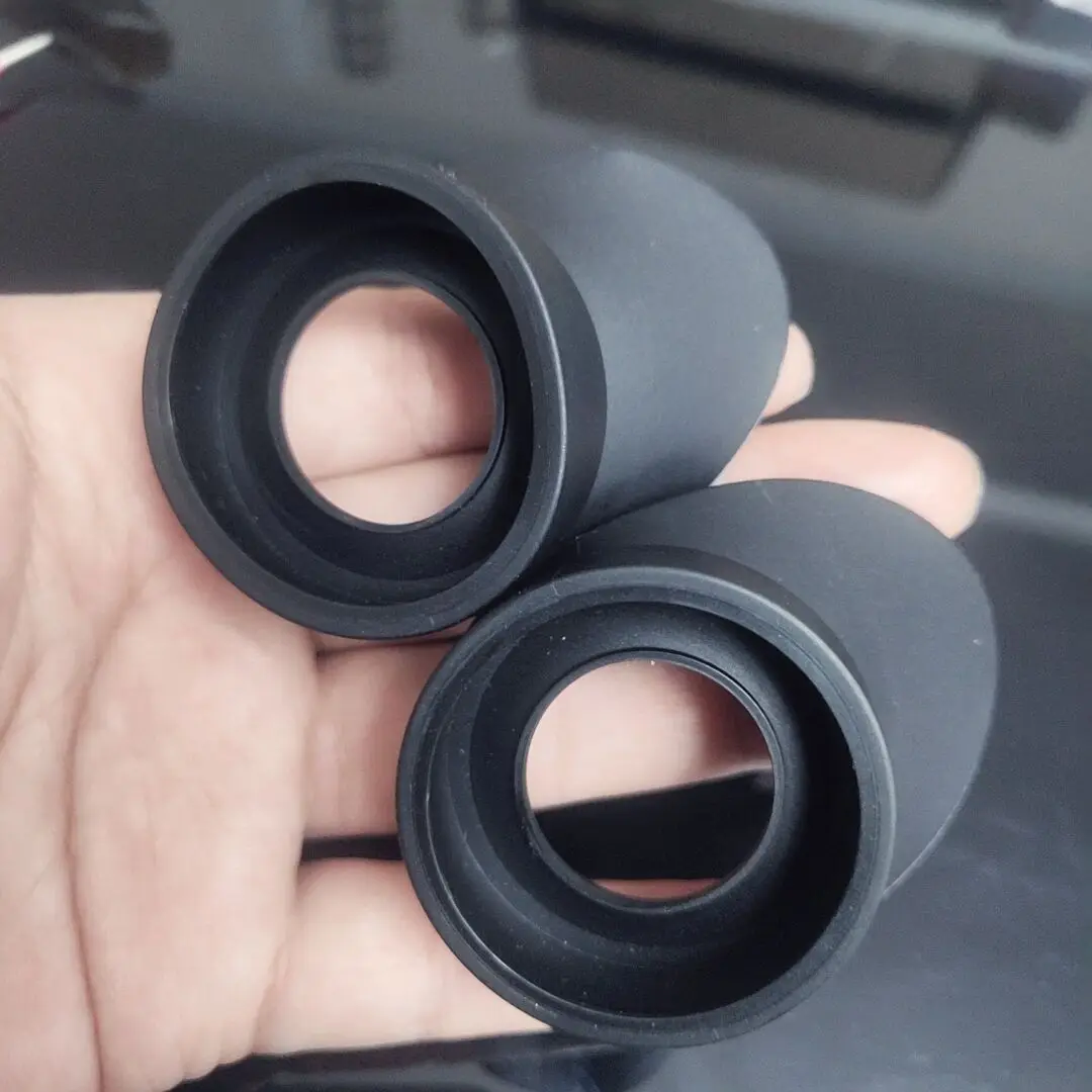 2PCS40mmDiaRubberEyepieceEyeShieldEyeGuardsEyeCupsfor