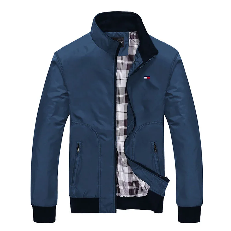 

2019 Boss Jacket Men Fashion Casual Loose Brand Mens Jacket Tommy Crocodile Sportswear Bomber Jacket Mens jackets men Coats