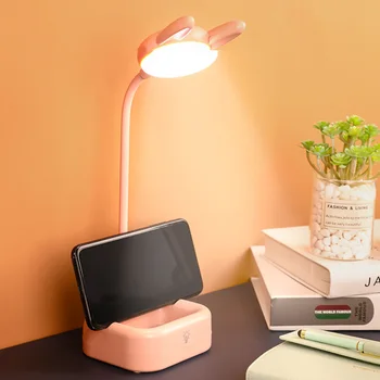 

3-speed LED Touching Button Small Table Lamp Student Eye Protection Reading Desk Lamp JDH99