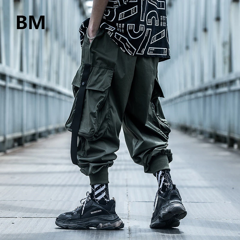 Korean streetwear pants Clearance