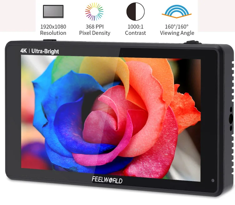 Feelworld Lut6 6 Inch 2600nits Hdr 3d Lut Touch Screen On Camera 