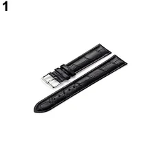  Men's Women's Vintage Luxury Faux Leather Adjustable Watch Strap Buckle Band 