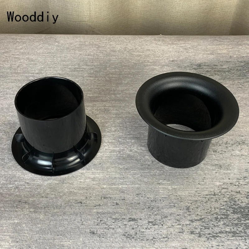 Wooddiy 4 дюйма одна пара ABS направляющая трубка Hifi Diy динамик корпус шкаф выделенный