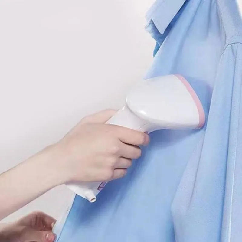 KONKA 110-240V Handheld Fabric Steamer Fast-Heat Powerful Garment Steamer for Home Travelling Portable Steam Iron Christmas Gift