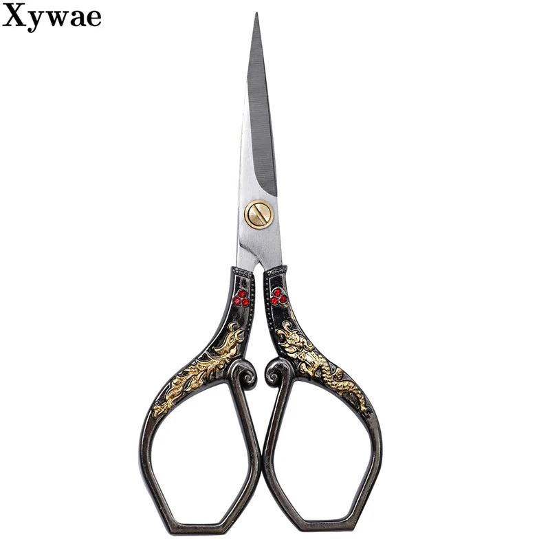 Stainless Steel Scissors Embroidery Fabric Needlework Cross Stitch Sewing Tailor