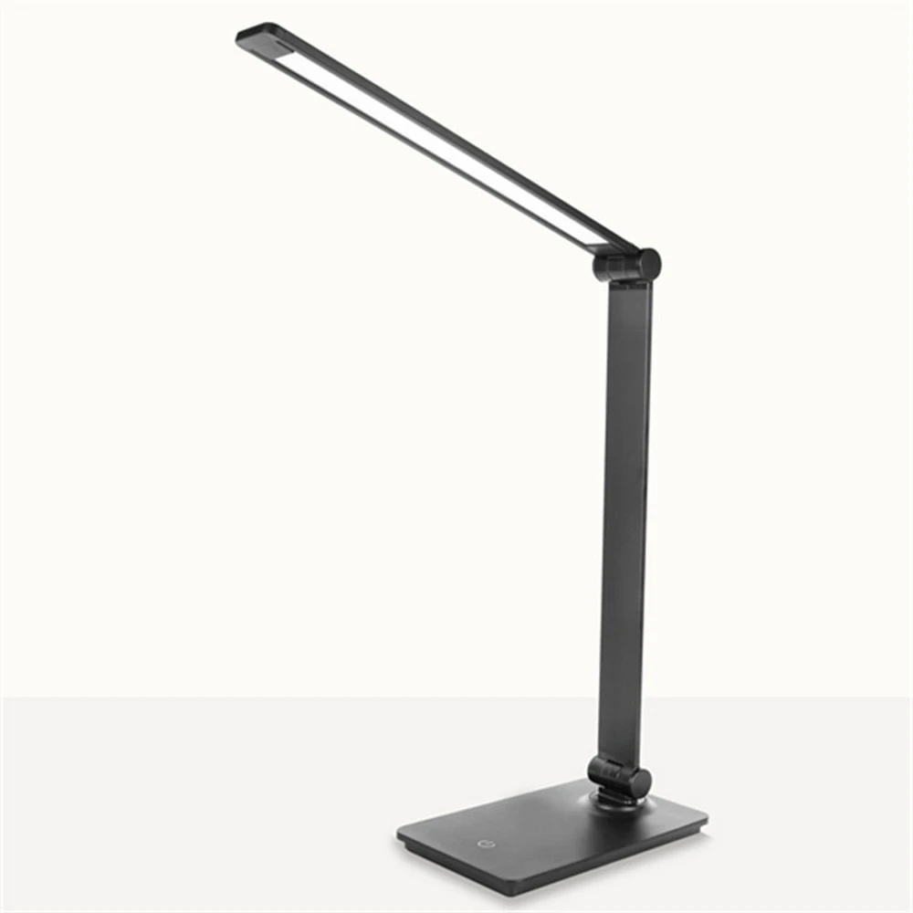 

USB Desk Reading Light Foldable Rotatable Touch Switch LED Table Lamp DC 5V Charging Port Timing Night Lamp