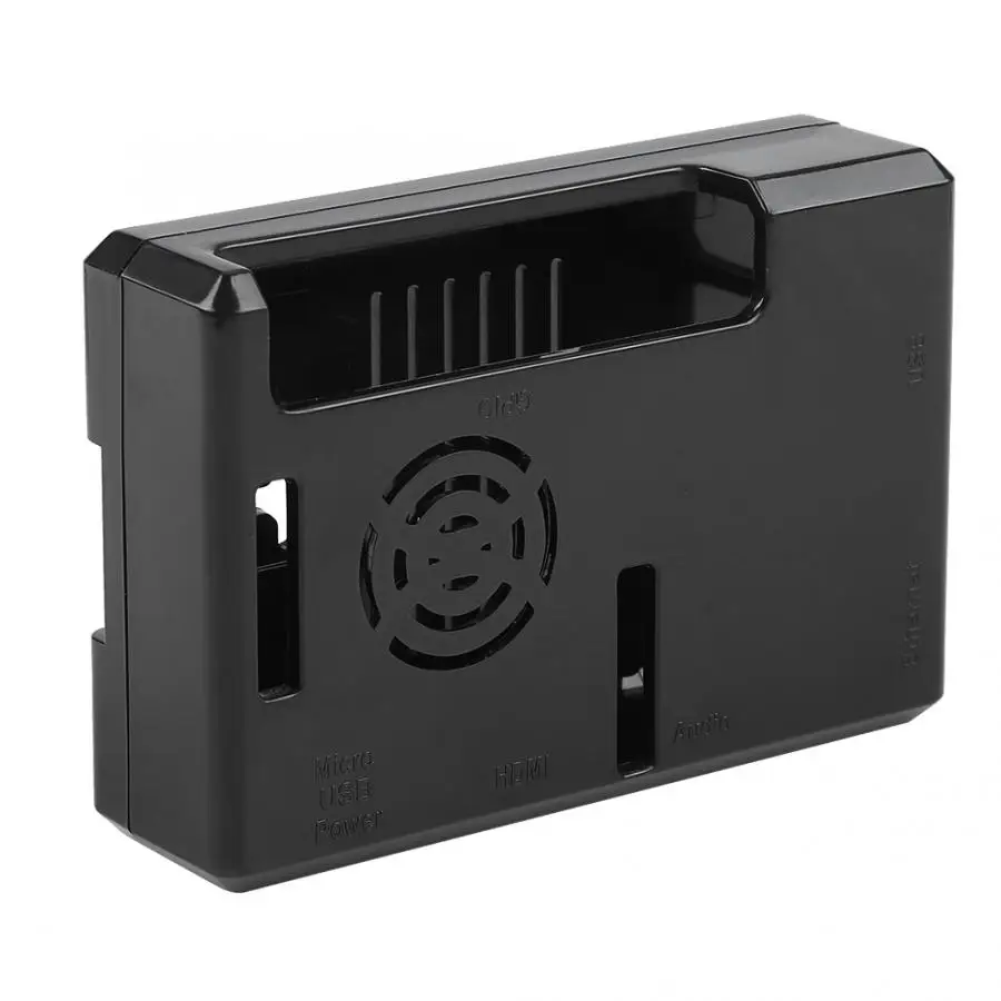 

orange pi Faster Heat Dissipation Case for Raspberry Pi Black Shell for Raspberry Pi Model B+/3/2 Model B