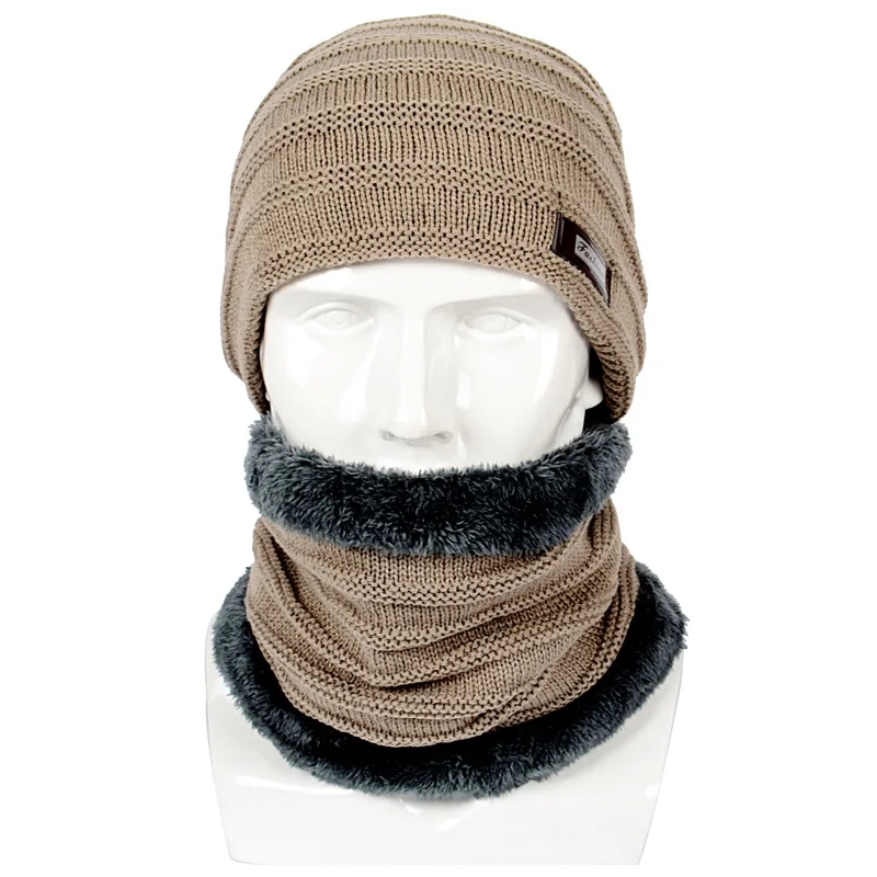 Maylisacc комплект из 2 предметов для женщин и мужчин, теплые зимние шапочки, трикотажный свитер, шапка и шарф, комплект повседневной одежды