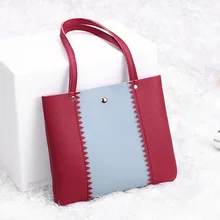 Новое поступление года, осенне-зимняя повседневная сумка на плечо в новом стиле из тисненой кожи разных цветов