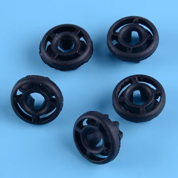 

beler 5pcs Black Plastic Hood Support Prop Rod Grommet W712889S300 Fit For Ford C-Max Focus Fusion Escape 2013-2015 2016 2017