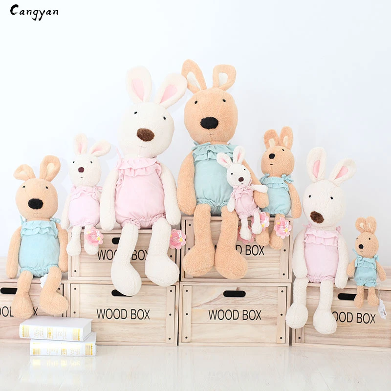 Hermoso azúcar conejo Príncipe conejo muñeca conejo felpa juguete capa muñeca vestido animal niños Navidad cumpleaños regalo|Peluches y muñecos de peluche| - AliExpress